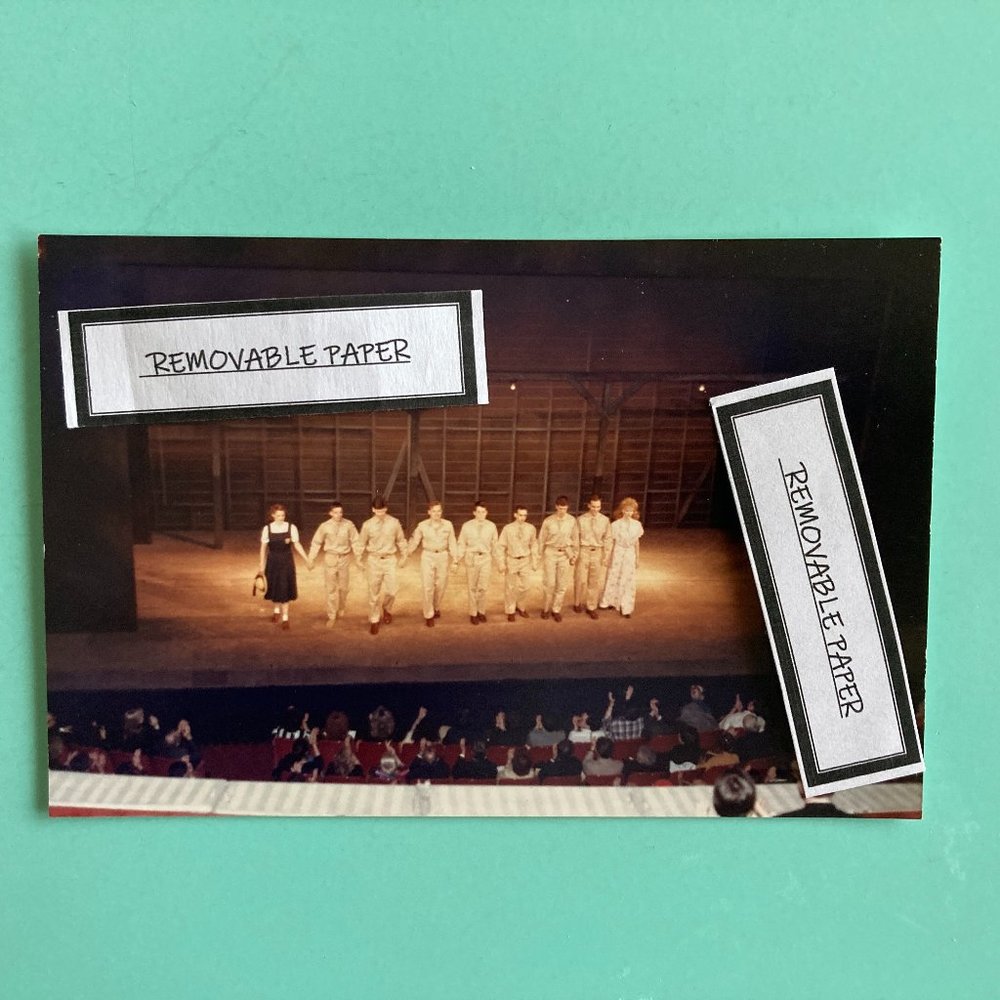 Matthew Broderick (Only) Signed 4”X6” Photo Broadway Curtain Call Biloxi Blues